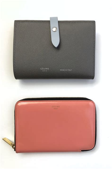 celine flat wallet|loewe vs Celine wallet.